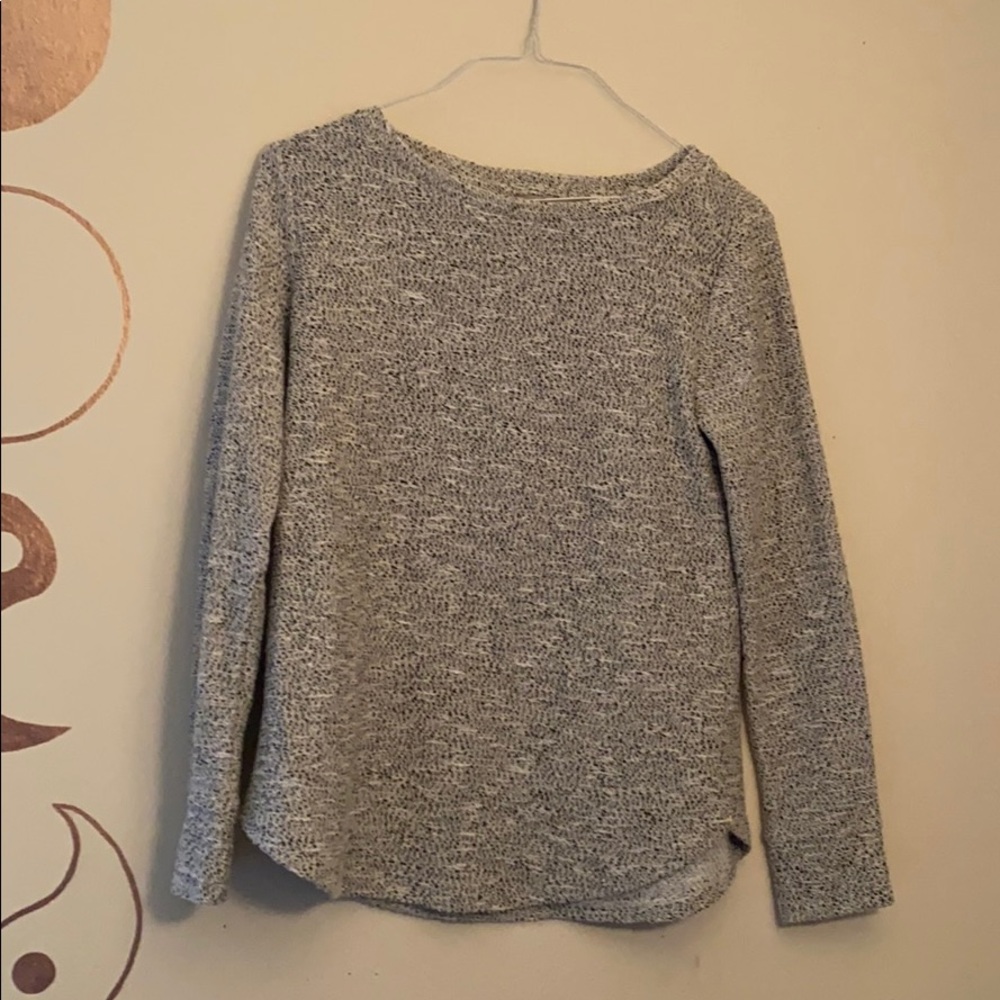 Grey Knot Sweater